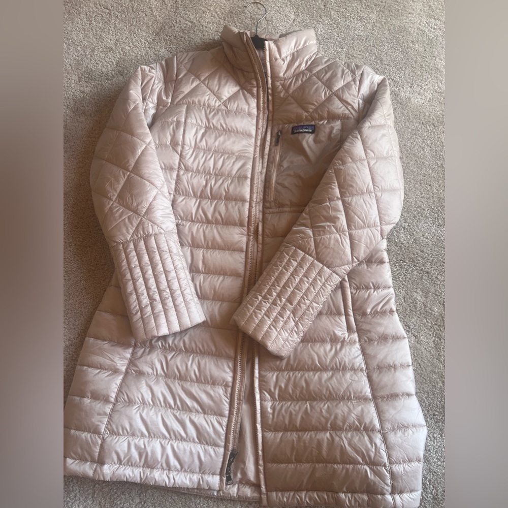 Patagonia Radalie Parka- Blush Taupe/Pink size Large